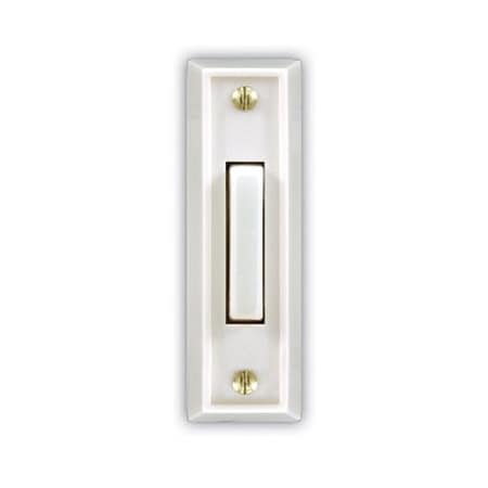Globe Electric WHT Wired Push Button SL-315-1-00